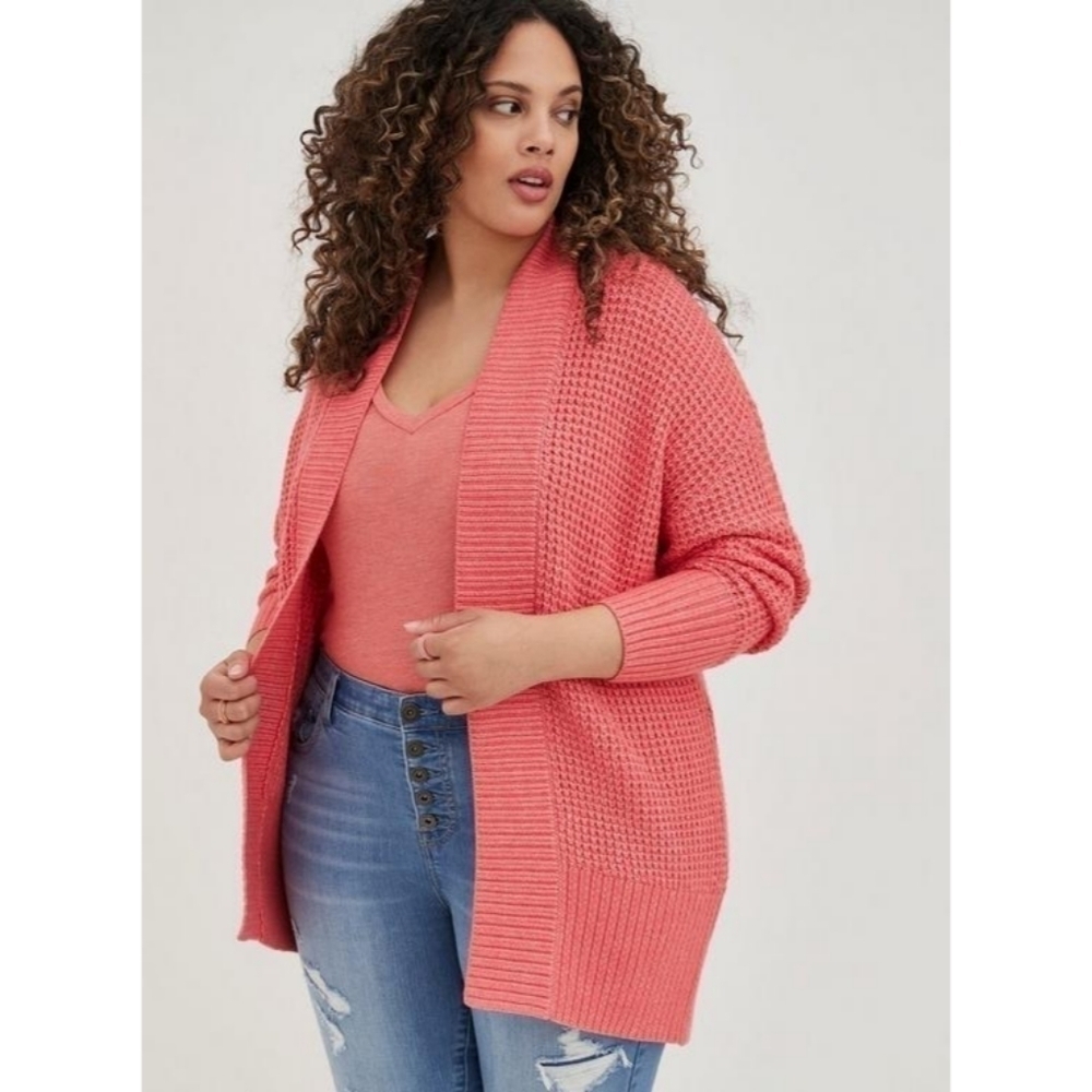 Torrid Waffle Cardigan Sweater